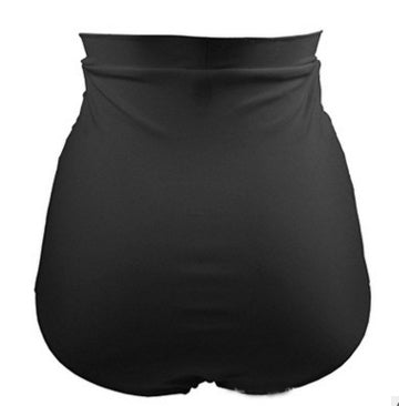 Sexy Solid High Waist Bikini Bottom Women Swimwear