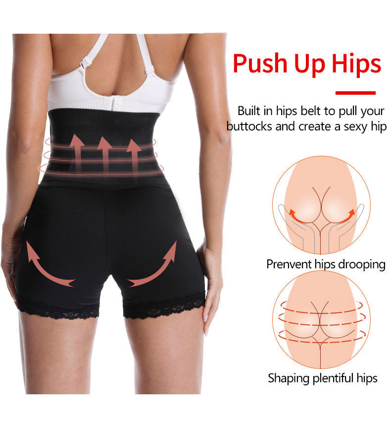 Fitness Tummy Control Panties Women High Waist