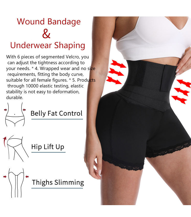 Fitness Tummy Control Panties Women High Waist