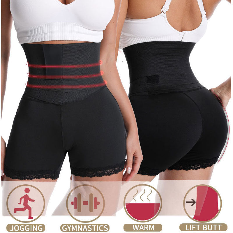 Fitness Tummy Control Panties Women High Waist