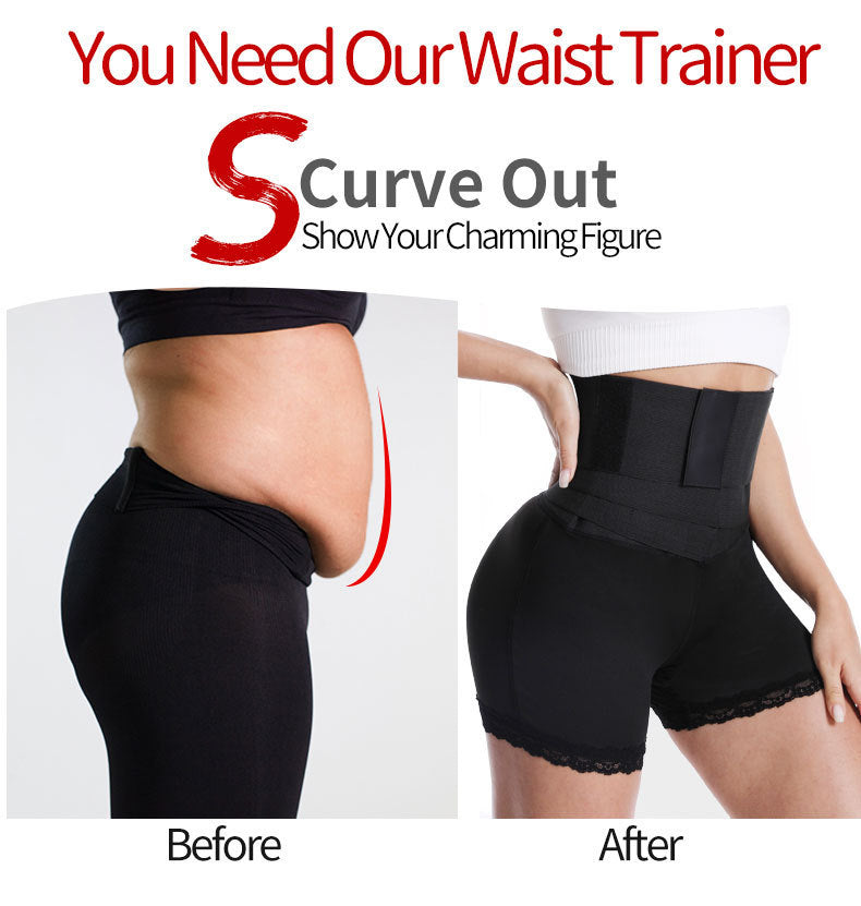 Fitness Tummy Control Panties Women High Waist