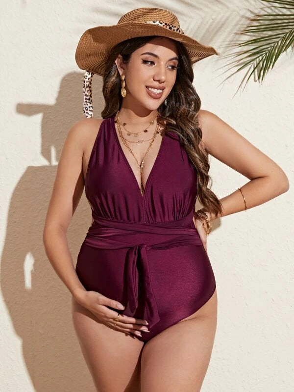 Women's Maternity One-piece Swimwear